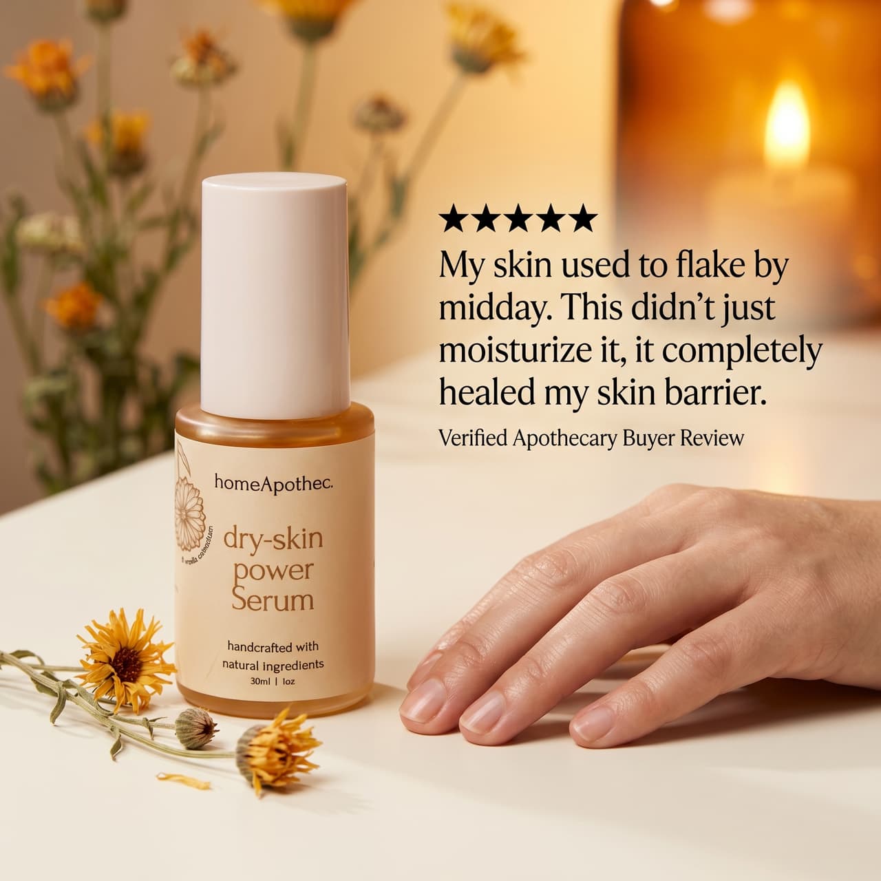 Dry Skin Power Serum — customer results