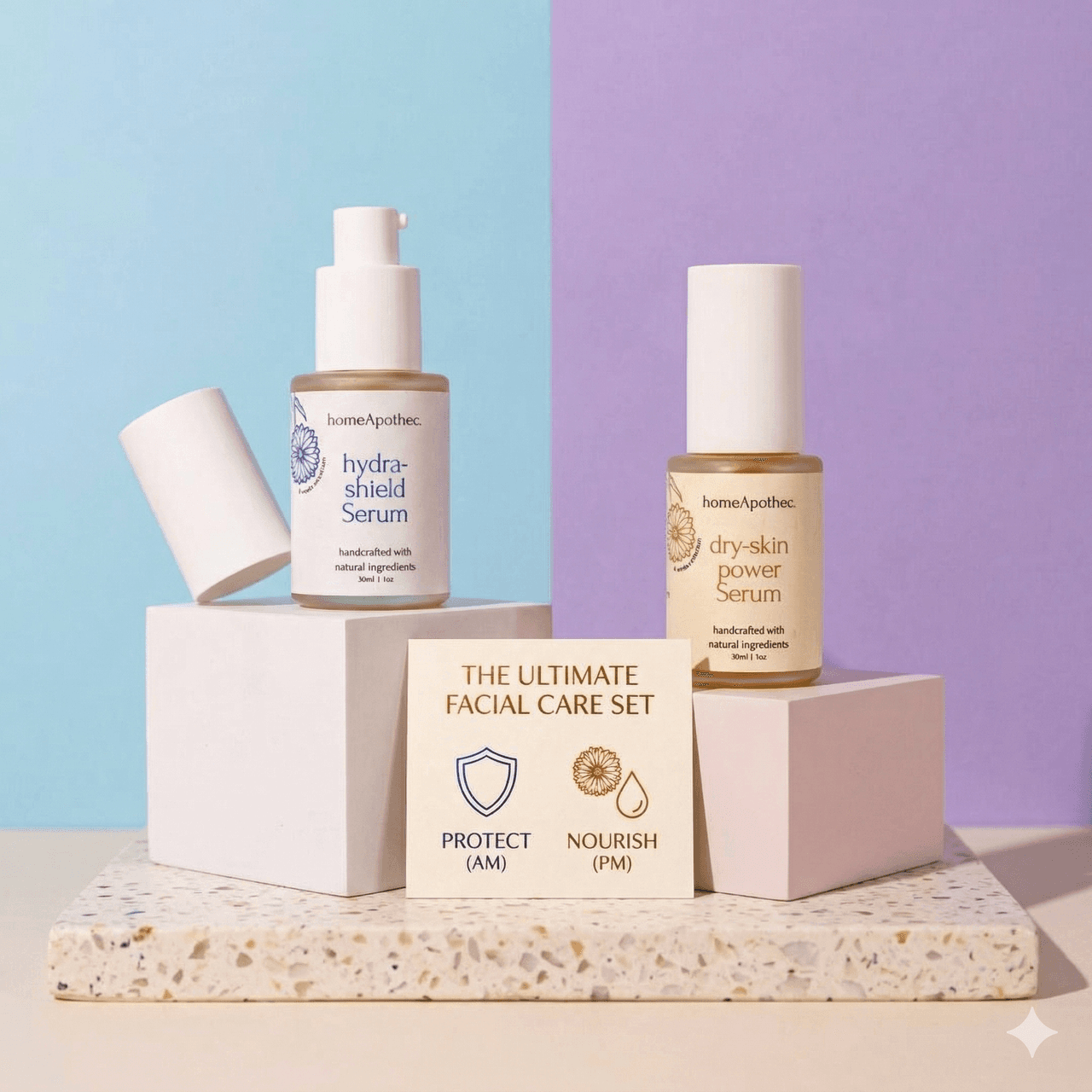 Dry Skin Seeker — two-step dry skin protocol