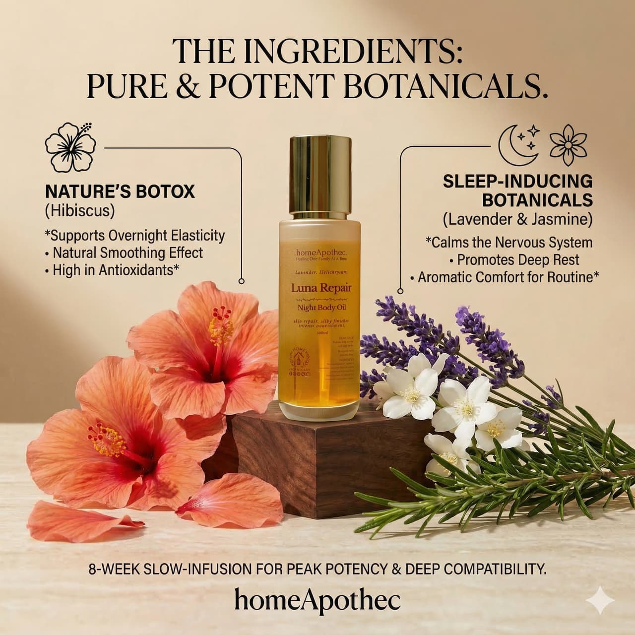 Luna Repair Body Oil benefits