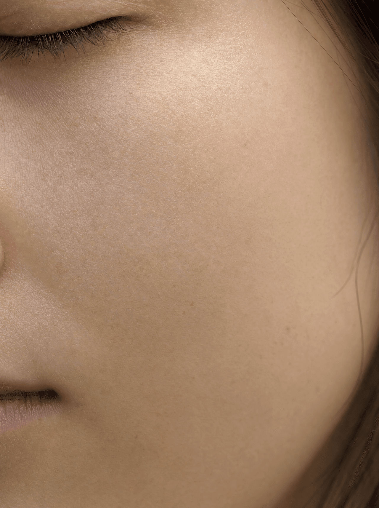 Calm, healthy skin texture after consistent use